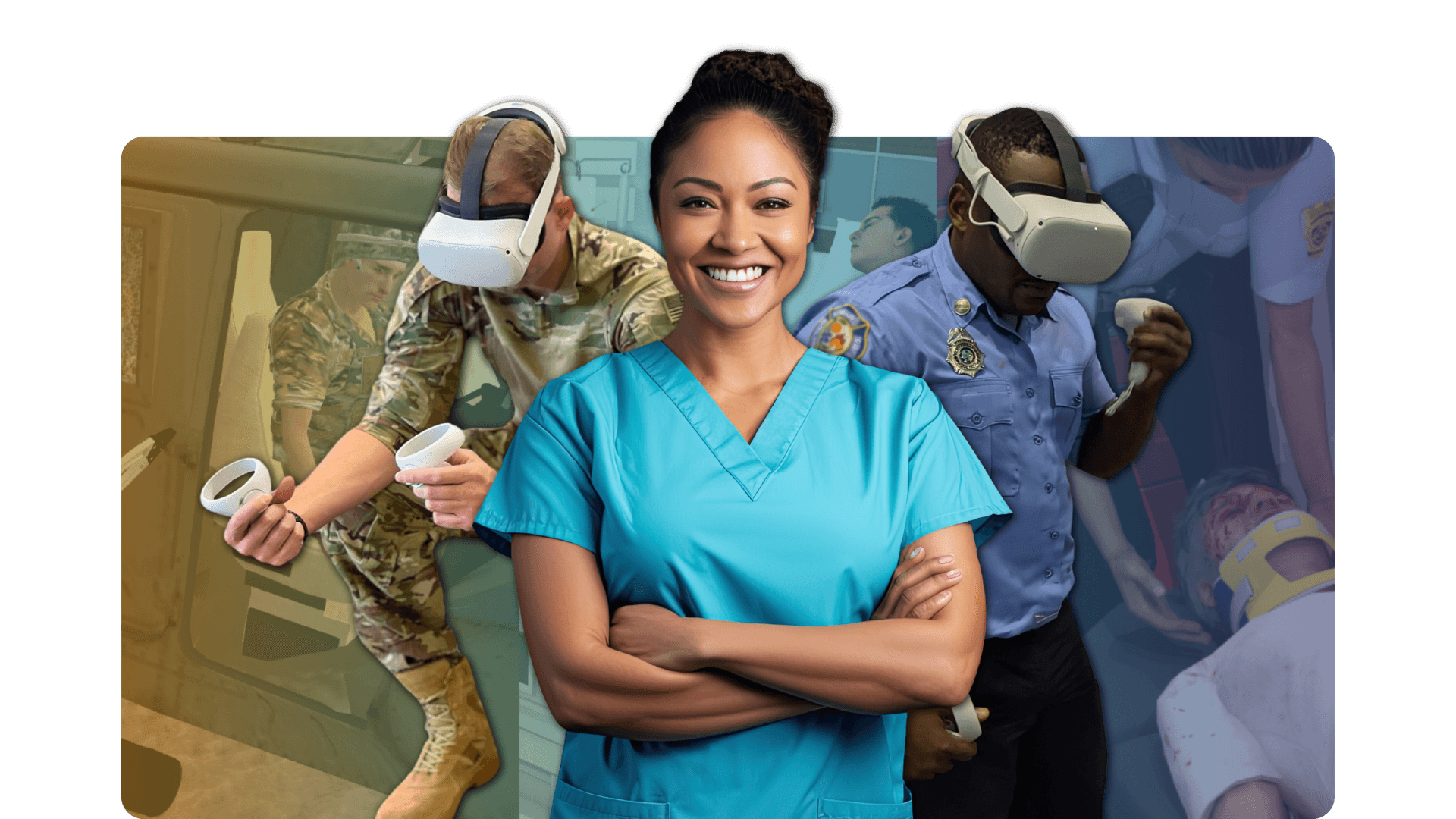 Placeholder image of a clinical training team collaborating, to be replaced with CSM Education program photography