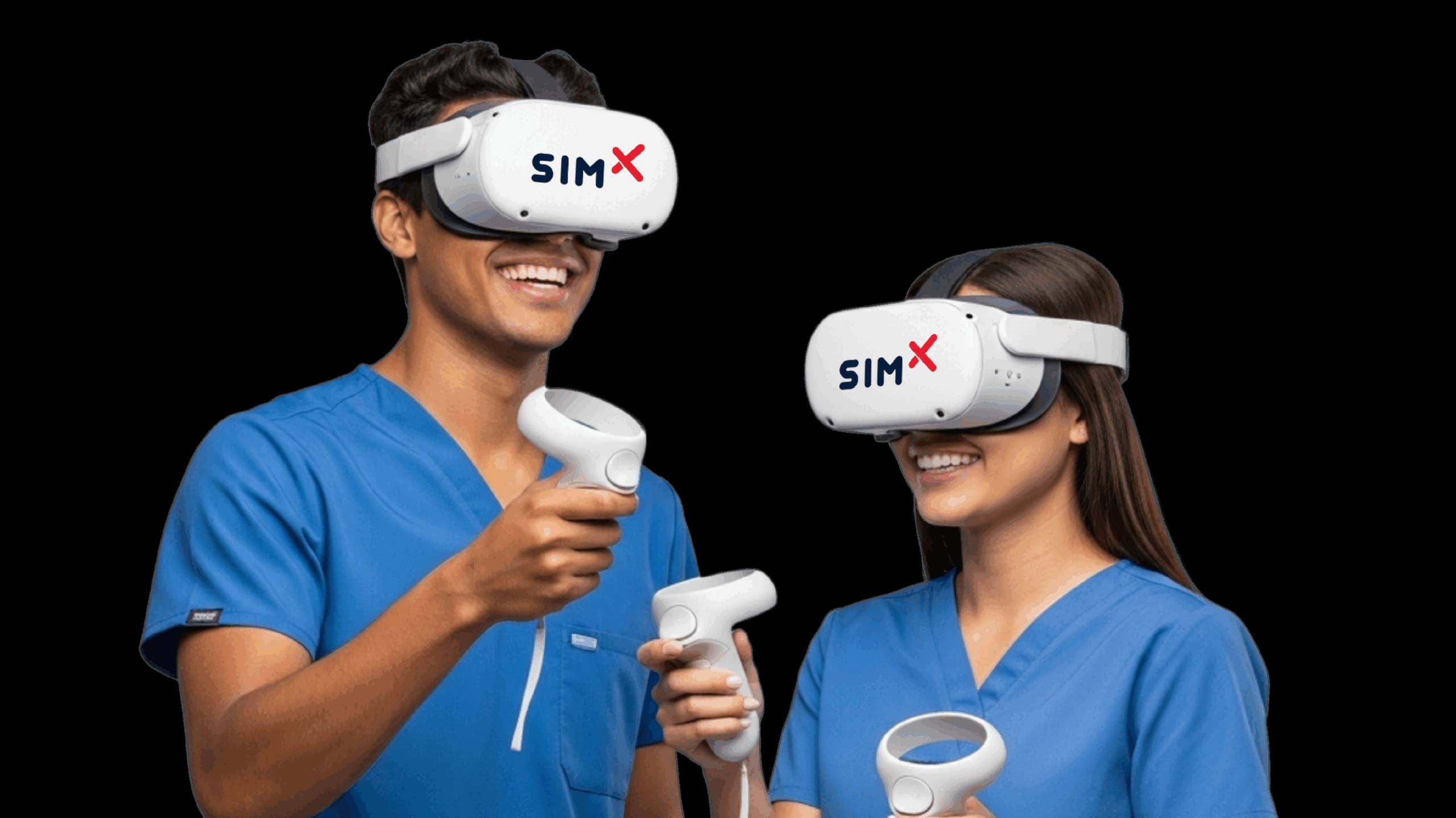 Placeholder image of a virtual reality headset, to be replaced with SIMX simulation photography